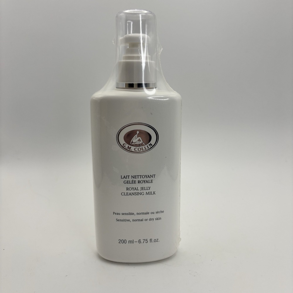 G.M. Collin's Royal Jelly Cleansing Milk Sensitive Normal Or Dry Skin 200 ML 6.7
